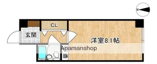 ビルまあぁろ【5階】の間取り