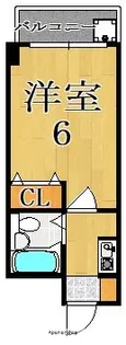 シティホームズ大宮【6階】の間取り
