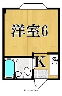 ハイタウンA棟【1階】の間取り