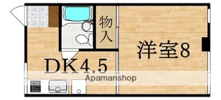 コーポ華【1階】の間取り