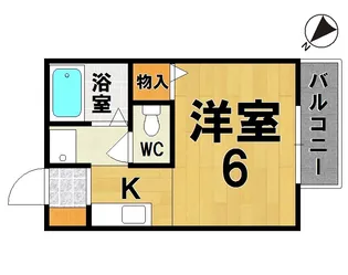 ピエ・タ・テール【1階】の間取り