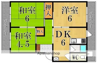 永慶寺マンション【1階】の間取り