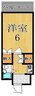 アミティ西大寺Pー8【3階】の間取り