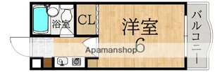 カルム学園前【2階】の間取り
