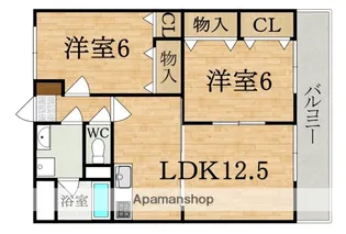 マ メゾン【1階】の間取り