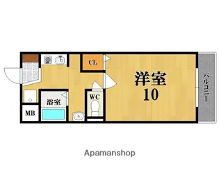 クレアールKITANO【3階】の間取り
