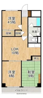 3LDKの間取り画像