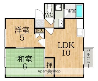 C&Y学園前【1階】の間取り