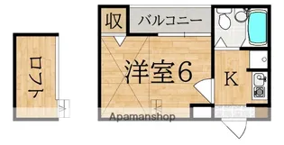 シティパレスJR郡山駅前P2【1階】の間取り