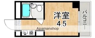 フォレスト高畑マンション【4階】の間取り