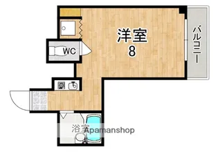 フォレスト高畑マンション【5階】の間取り