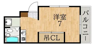 サンレイディアンスOKUDA【4階】の間取り