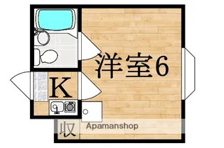 ロイヤル高田【2階】の間取り