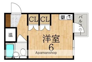 ナラ・レジデンス・モア【4階】の間取り