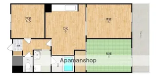 コートルモン【3階】の間取り