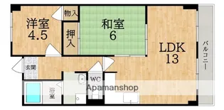 ヴィエンシャトレー小池【3階】の間取り