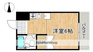 ジュネス神殿【1階】の間取り