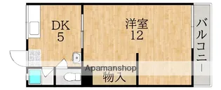 学園前ハイツ【2階】の間取り