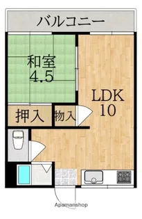 寺本ハイツ【2階】の間取り