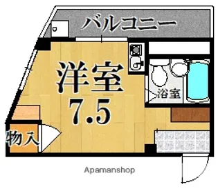 GS南生駒【3階】の間取り