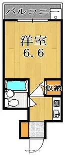 WING【2階】の間取り