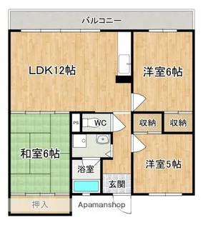 まあぁろーマンション【2階】の間取り