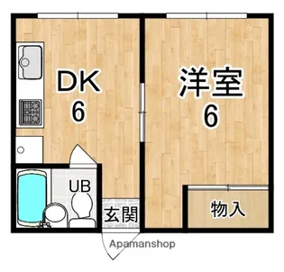 NCハイツ【2階】の間取り