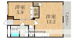 プランドールソフィア【1階】の間取り