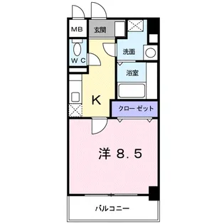 ネオ レジデンス【3階】の間取り