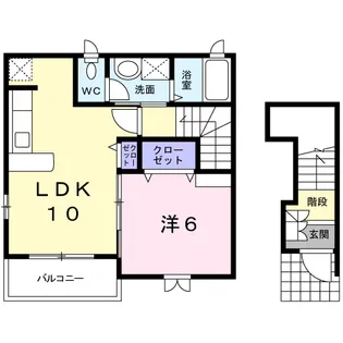プリミール【2階】の間取り