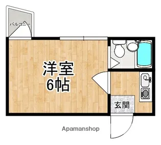 スコッチテリア三条【3階】の間取り