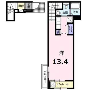 ベル ソンジュ【2階】の間取り