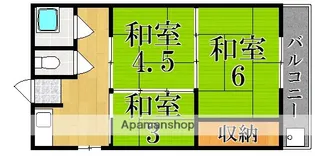 今井荘【2階】の間取り