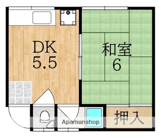 藤川荘【2階】の間取り
