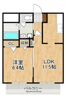 プラン・ラノI【1階】の間取り