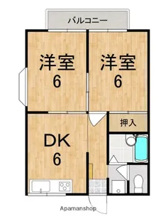 エステートピア尼ヶ辻【2階】の間取り