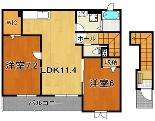 エテルノ【2階】の間取り