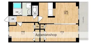 カーサレイメイ B棟【3階】の間取り