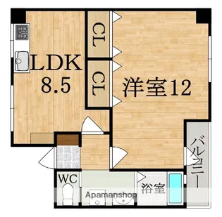 マンションキタII【3階】の間取り