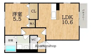 カクタス フローラA、B【1階】の間取り