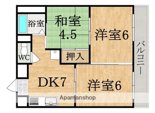 新栄マンション【1階】の間取り