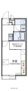 レオパレス俵口ヒルズ【2階】の間取り