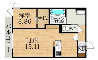 グランデSG【2階】の間取り