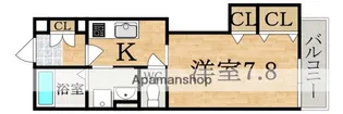 クレアール紺屋町(コンヤマチ)【1階】の間取り