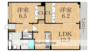 CROSS ROAD(クロス ロード)【2階】の間取り