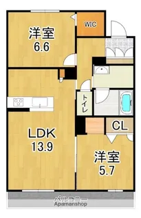 サクラ・メゾン イースト【2階】の間取り