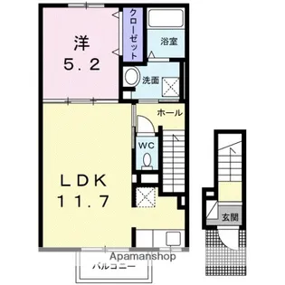 casaかしば【2階】の間取り