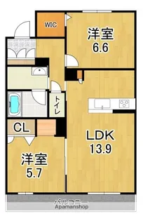サクラ・メゾン イースト【2階】の間取り