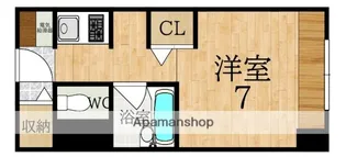 アスカ21大和小泉【3階】の間取り