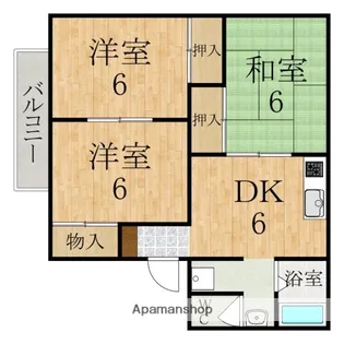 サニーコートⅡ【1階】の間取り